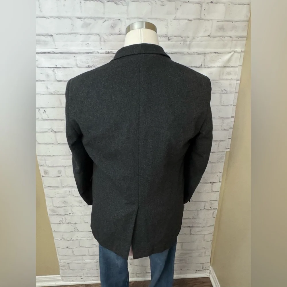 Stafford Executive‎ Charcoal Gray Size 44R 100% Camelhair Blazer Sport Coat Work